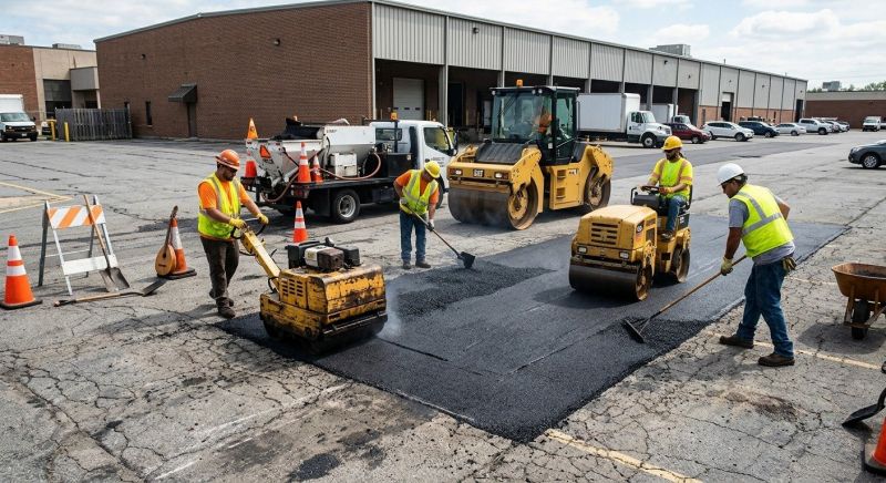 Commercial Pavement Repair in Savannah, GA